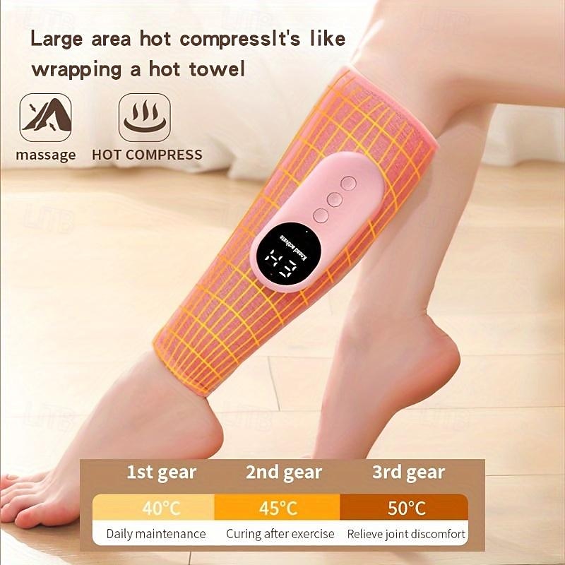 Elektrischer Beinmassager kabelloser Luftdruckmassager wiederaufladbar  Wadenluftkissenmassage Feiertags Valentinstagsgeschenk fr Eltern mnnlich  weiblich Waden Vibration Muskelentspannung Heizung 2026 - $95.99