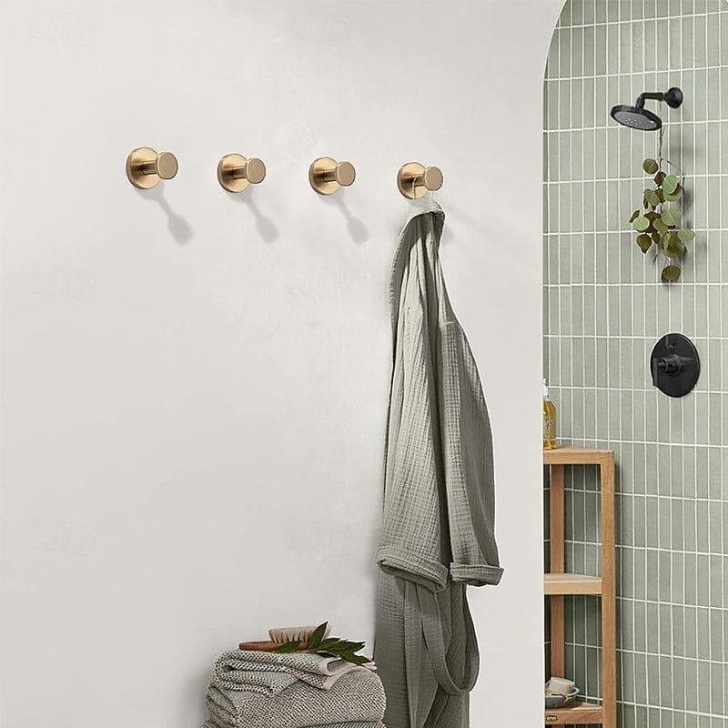 Gancio a tripla ventosa per vuoto Gancio per asciugamano Appendiabiti da parete in ABS Casa Bagno Cucina per asciugamano, accappatoio e luffa | Leroy Merlin