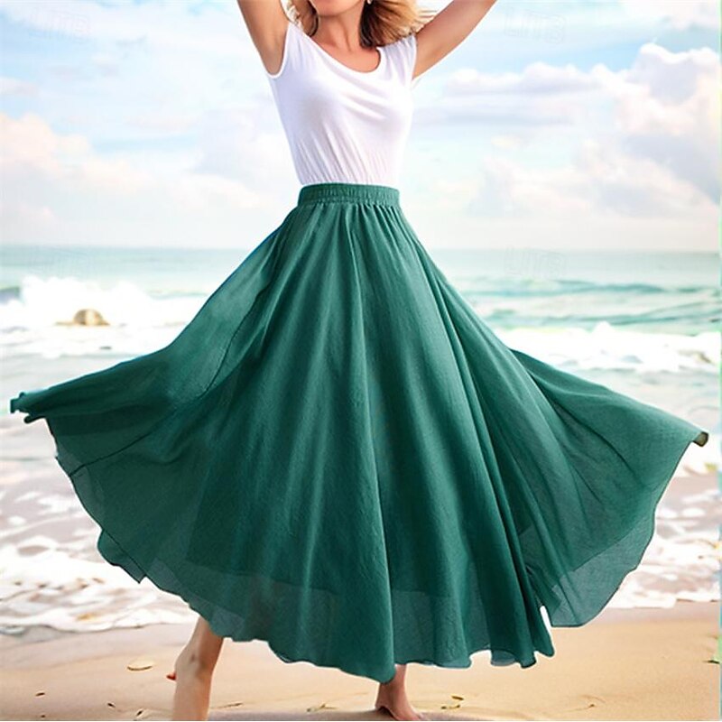 [LOW CLASSIC] / ☆ 24FW DOUBLE WAIST LONG SKIRT / BLUE GREEN Amazon.com: Lisong Womens High Low Tulle Dovetail Skirts