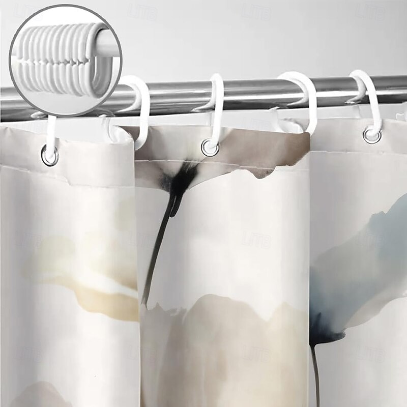 Cortinas De Ventana Turquesa Para Dormitorio, Sala De Estar, Cortinas Geométricas De Rayas Color Verde Azulado, Azul, Gris, Negro, Cortinas De Ventana Para Niños Y Niñas, Decoración Moderna De Mediados De