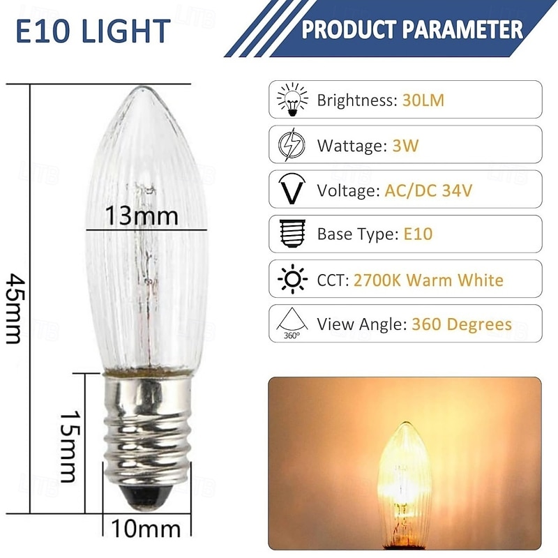 Lampadina A Candela LED E14 5w Luce Naturale 4000k 1972214