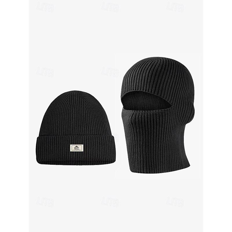 帽子 vaultroom PADLOCK LOOP KNIT HAT / BLK PS_BW_HMC2BK_F.png