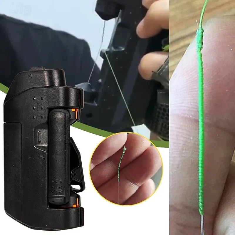 device to tie fishing lures on line TIE-FAST Original Knot Tyer Tying Tool with Boomerang Ret Boomerang Retractable Outdoor Products Electric Lure GT Knotter Professional