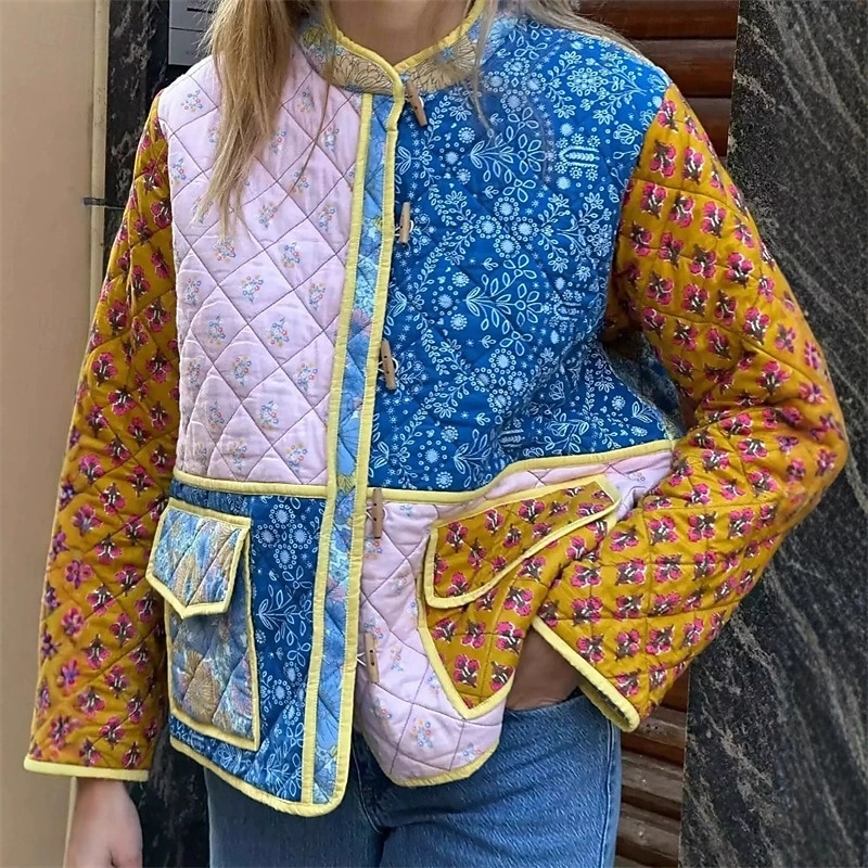 Femmes Doudoune Veste matelassée Veste Décontractée Confortable