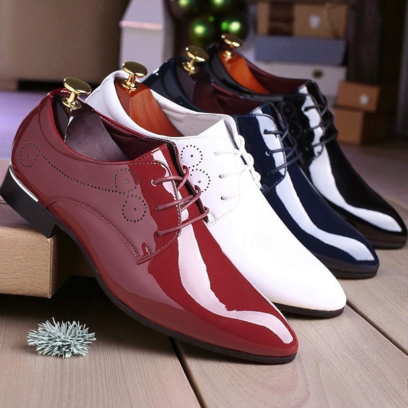 mens christmas dress shoes white christmas dresses Mens Red and White Dress Shoes