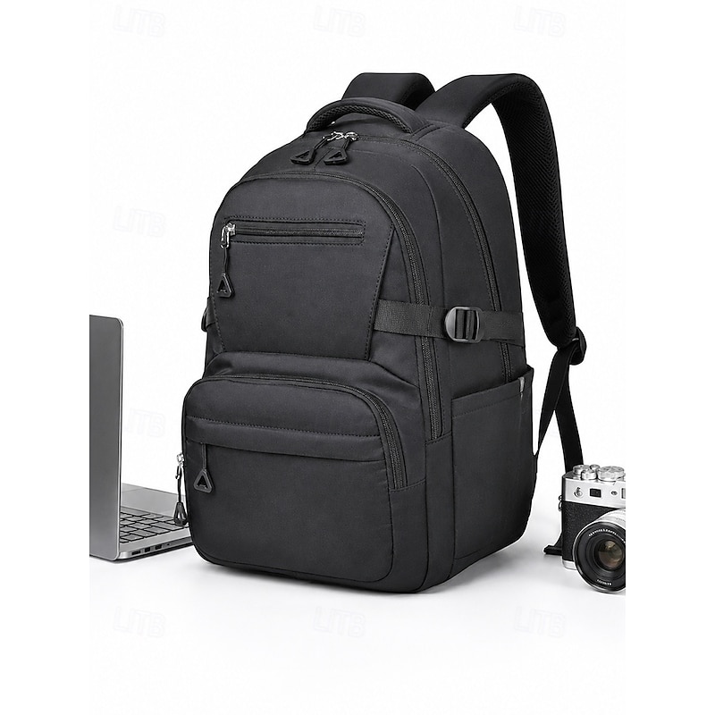Waterproof Nylon Backpack for Men & Women, Large Capacity  display picture 1