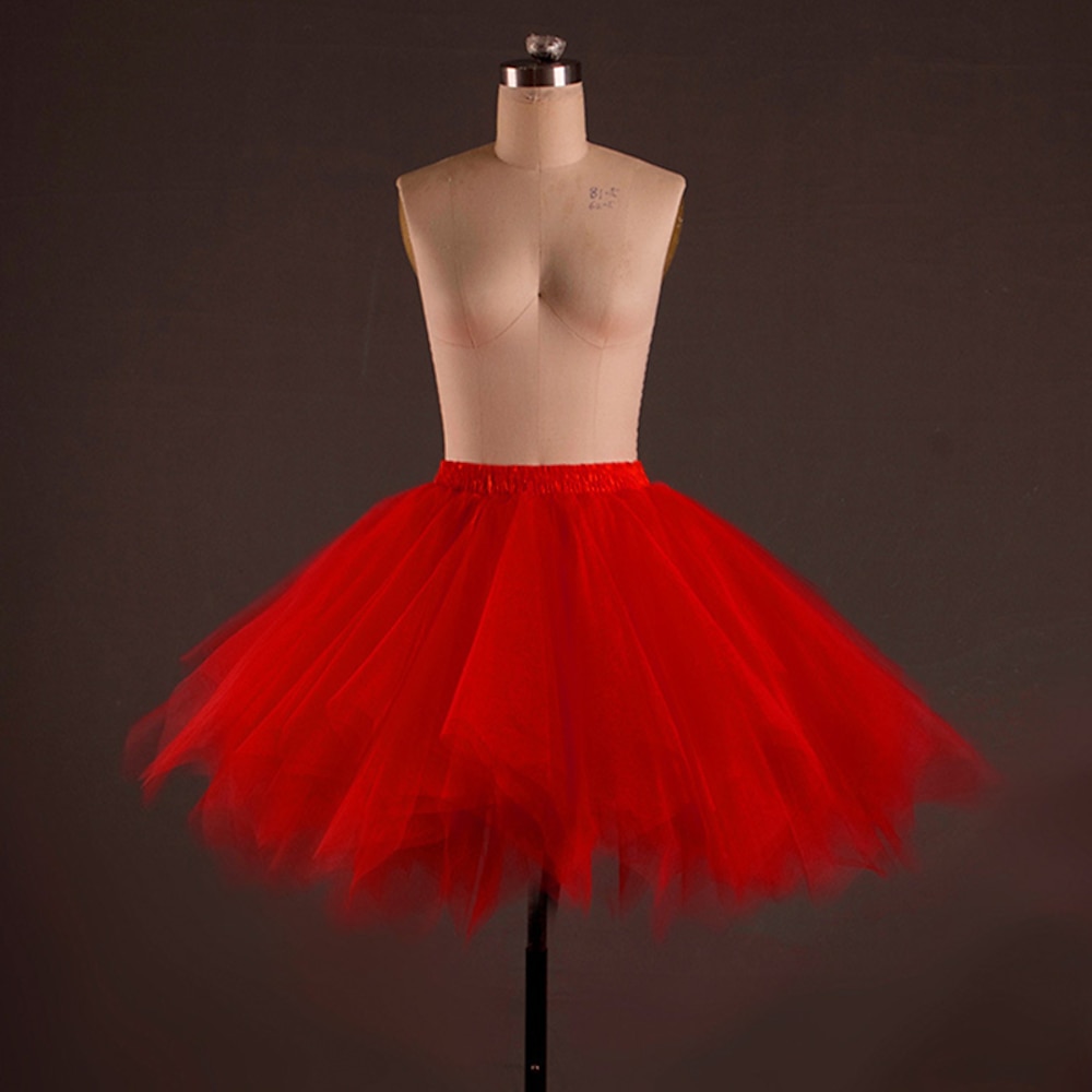 Ballettrock drapiert Frauen Erwachsene Tutu Kleid Kostüm Training fallengelassenes Polyester Lightinthebox