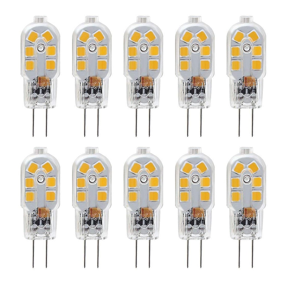 LED Stiftsockel G4, zdm g4 2,5 watt led lampe 10 pack led bi-pin g4 basis 20 watt halogenlampe ersatz warmweiß / kaltweiß dc12v Lightinthebox