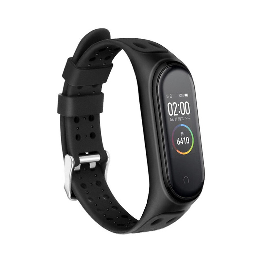 1 pcs Smartwatch-Band Kompatibel mit Xiaomi Mi Band 6 Mi Band 5 Smartwatch Gurt Elasthan Atmungsaktiv Sportarmband Ersatz Armband Lightinthebox