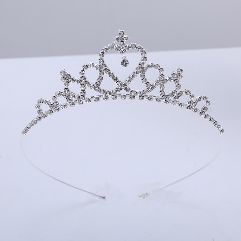 Frozen Märchen Prinzessin Elsa Krone Kristall Tiara Mädchen Film Cosplay Cosplay Karneval Maskerade Lightinthebox