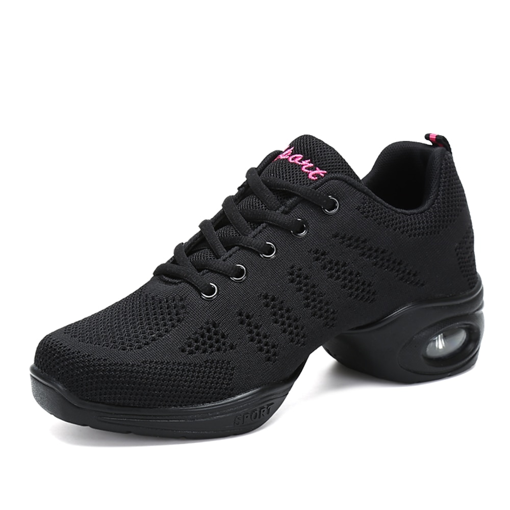 Atmungsaktive Mesh-Tanz-Sneaker für Damen - perfekt für Fitness-Tanz, Modern Dance, Jazz-Tanz und mehr Damenschuhe Lightinthebox