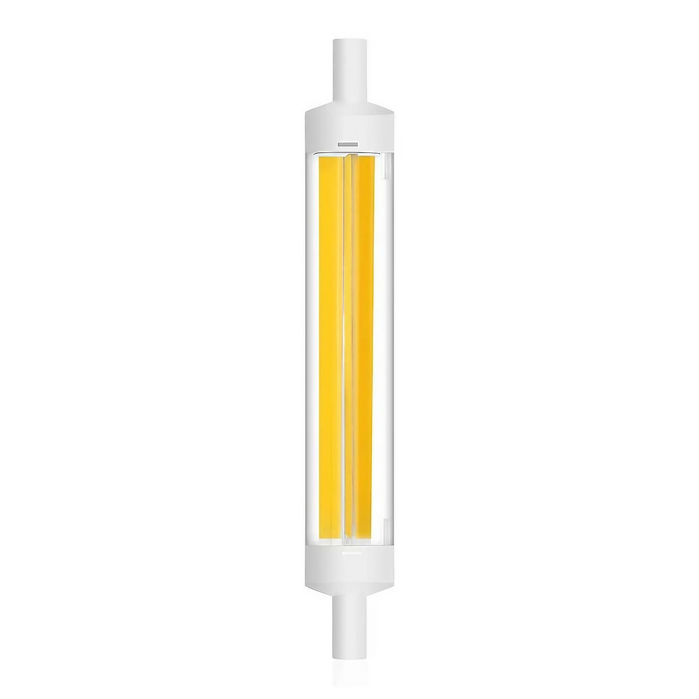 1 stücke dimmbare r7s cob led-lampen 13w j typ 118mm doppelendige led-leuchten 130w halogen äquivalent 220-240v t3 r7s basis äquivalenter scheinwerfer ersatz für garagenspezialbeleuchtung stehlampen Lightinthebox