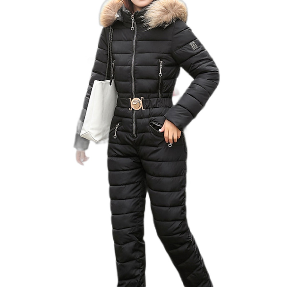 Skianzug Damen Einteiler Skioverall Atmungsaktive Snowboardjacke Skihose Sets Bodys Outdoor Schneeanzug Lightinthebox