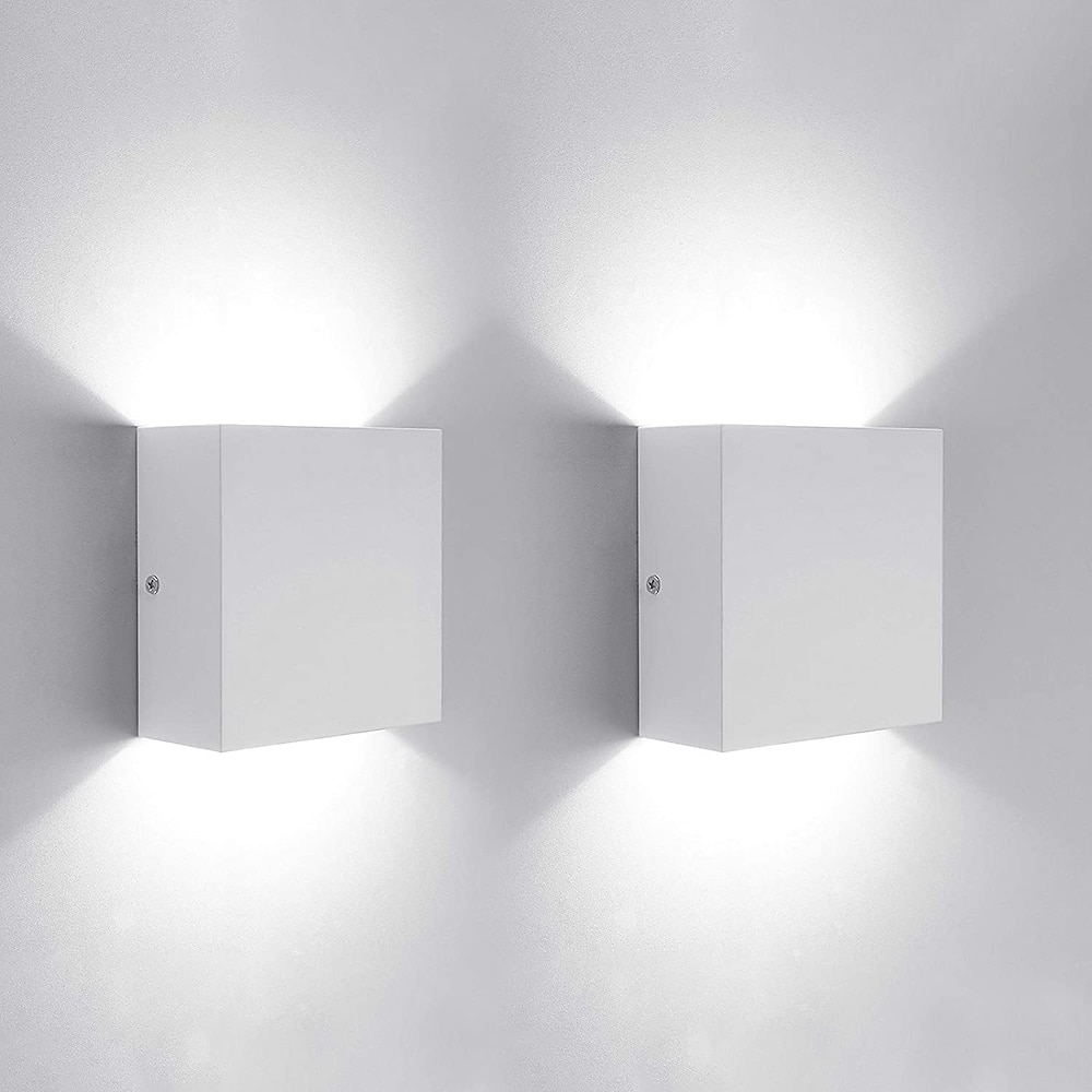 Innen LED Innenwandleuchten Wohnzimmer Aufkleber für Bürowände Aluminium Wandleuchte IP20 85-265V 10 W Lightinthebox