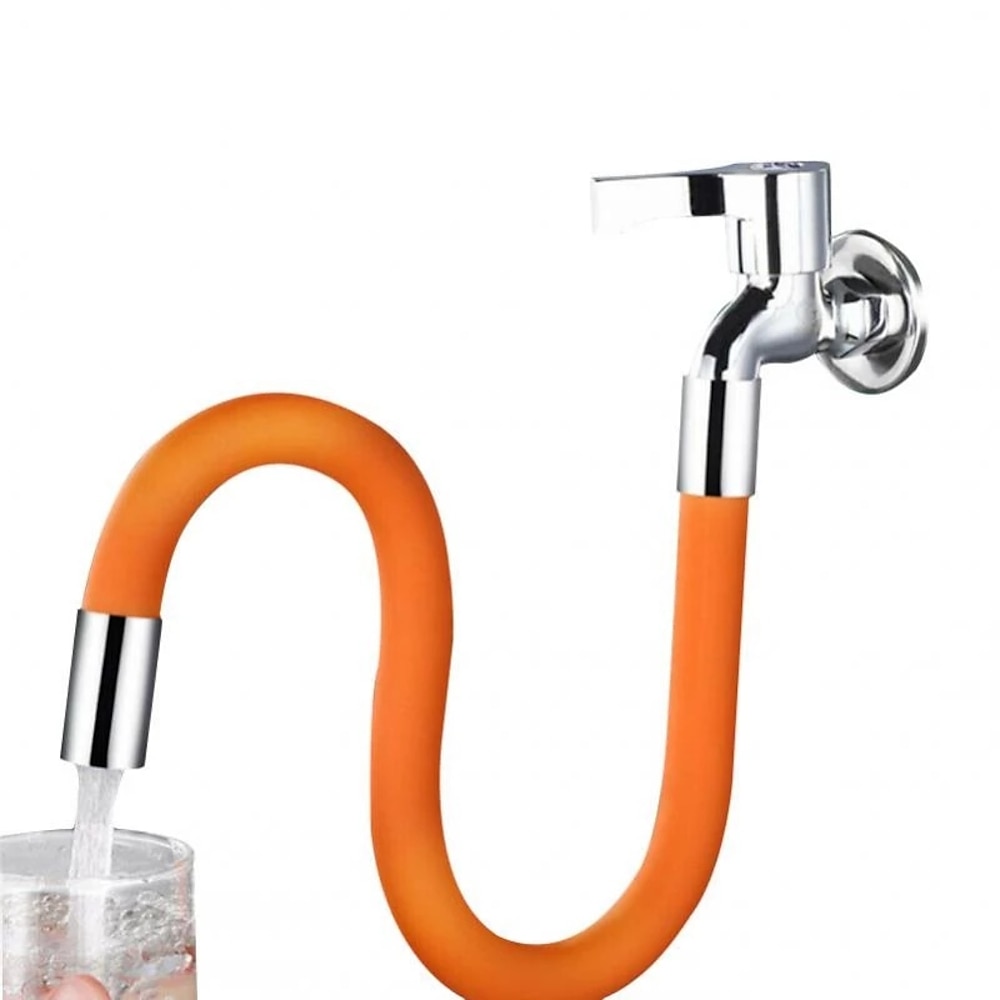 Mintiml Wasserhahn-Verlängerung Universal-Wasserhahn-Verlängerungsrohr 1/2 'Anschluss-Verlängerungsrohr für Außengelenk-Wavsh-Becken-Spritzkopf Lightinthebox