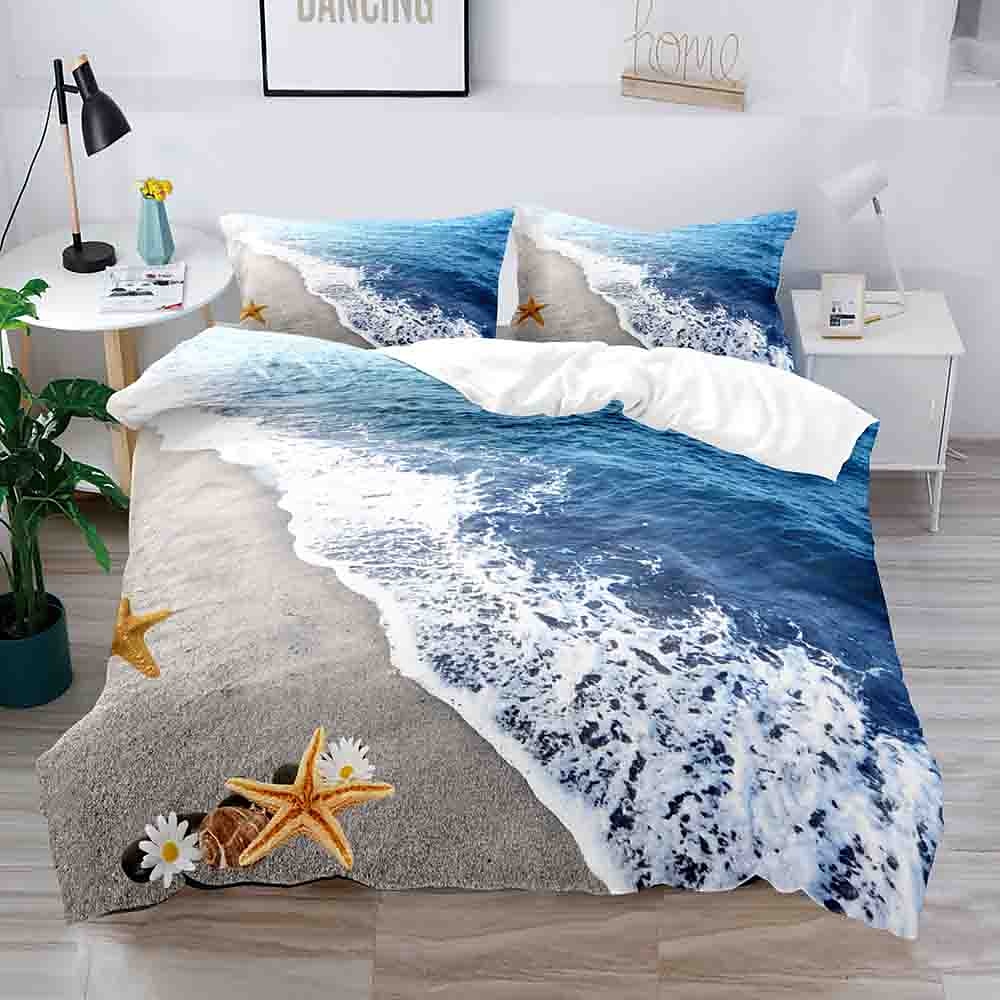3D-Bettwäsche mit Wirbel-Print, Bettbezug, Bettwäsche-Set, Bettbezug mit 1 bedruckten Bettbezug oder Tagesdecke, 2 Kissenbezügen für Doppelbett/Queensize/Kingsize Lightinthebox