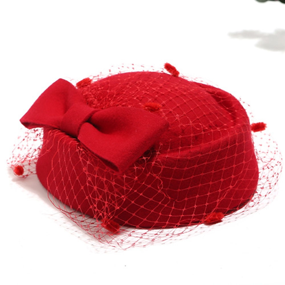 Retro Vintage 1950s Fascinator-Hut Kate Middleton Damen Maskerade Party / Abend Hut Lightinthebox