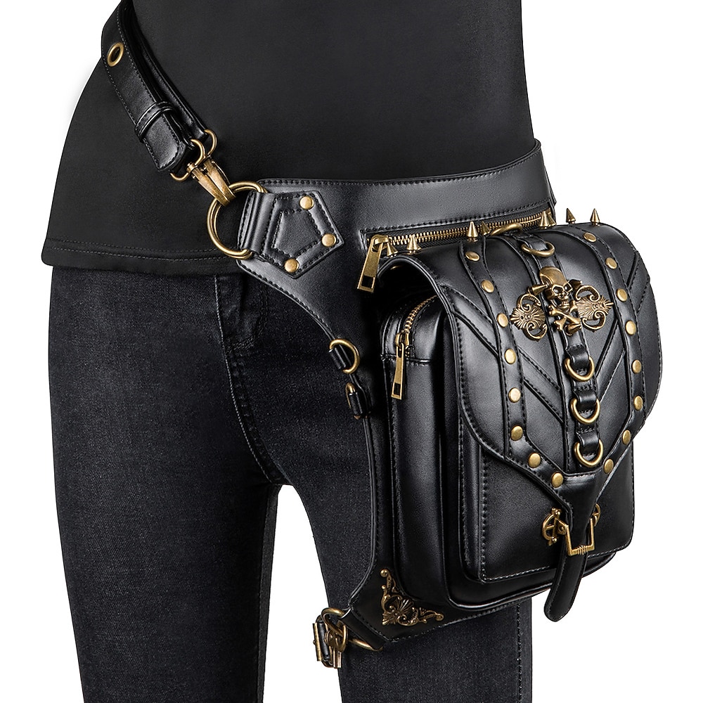 Retro Vintage Punk Gothic Steampunk 17. Jahrhundert Zurück zur Schule Rucksack Bauchtasche Pest Arzt Herren Damen Maskerade Party / Abend Tasche Lightinthebox