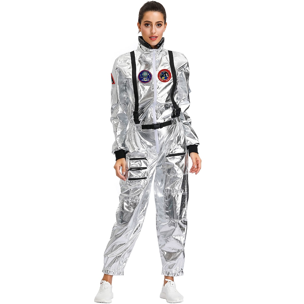 Herren Damen Astronaut Cosplay Kostüm Für Maskerade Erwachsene Gymnastikanzug / Einteiler Lightinthebox