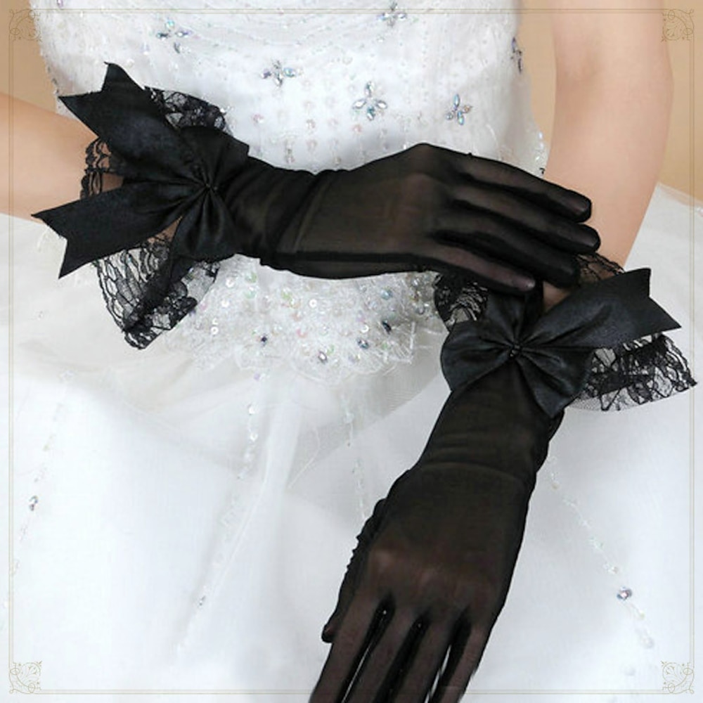 1950er Goldene Zwanziger 1920er Handschuhe Der große Gatsby Hochzeitsgast Damen Maskerade Party / Abend Hochzeitsempfang Junggesellinnenabschiedsparty Erwachsene Handschuhe Lightinthebox