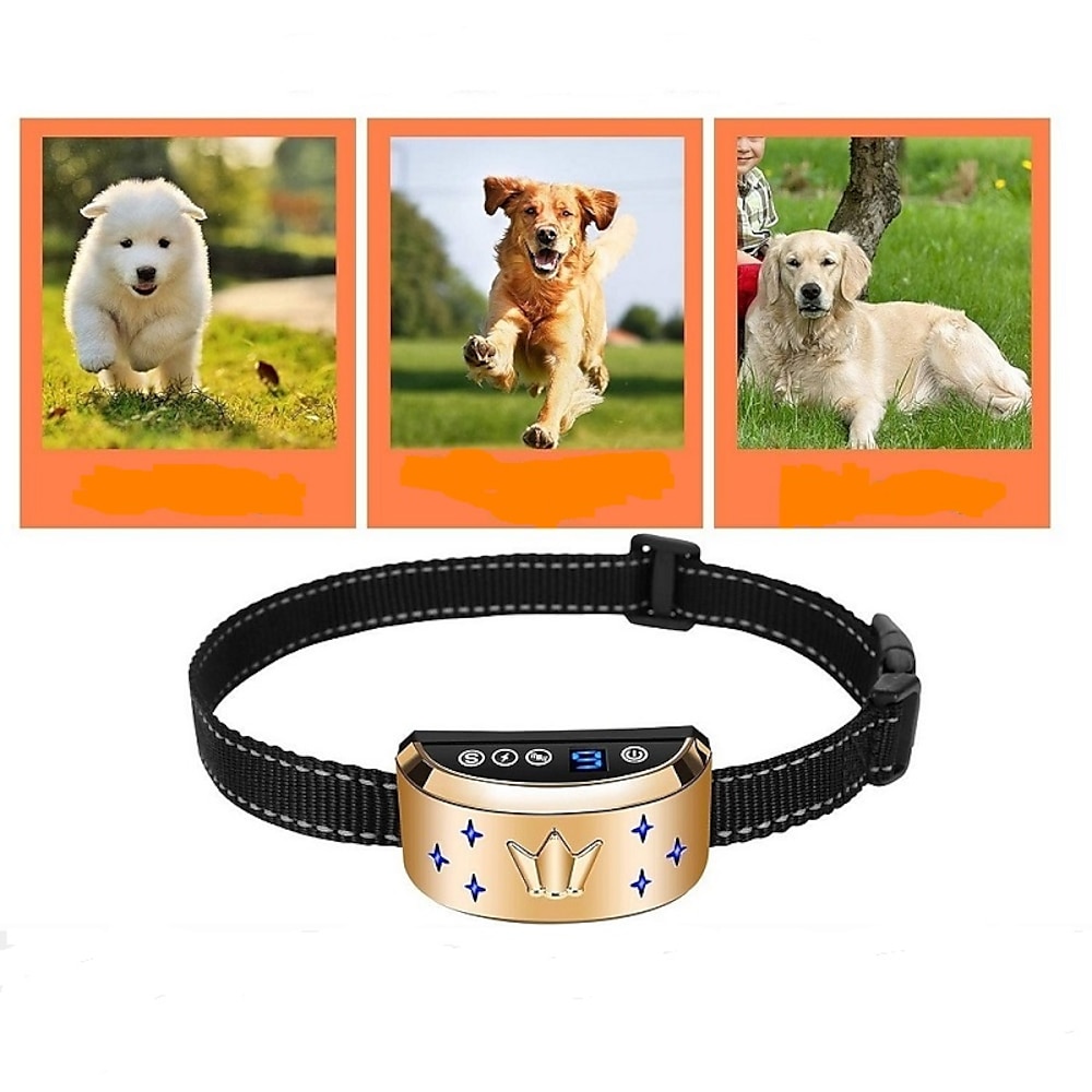 Hundetraining Antibellhalsband Schockhalsband Größenverstellbar Elektrischer Hund Katze Haustiere Wasserdicht Antibell Elektronik / Elektrische Sicherheit Kunststoff Elektronische Verhaltenshilfen für Haustiere Lightinthebox