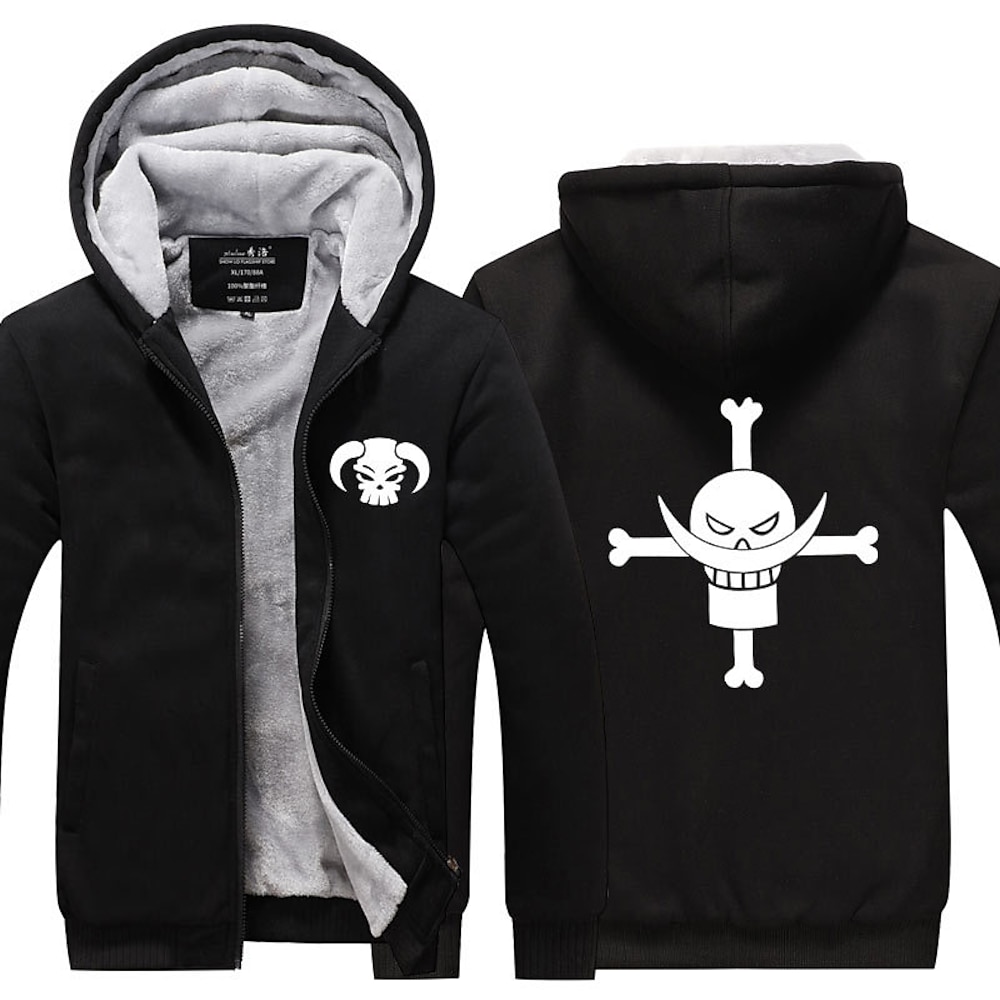 One Piece Film: Rot Affe D. Ruffy Kapuzenshirt Oberbekleidung Anime Grafik Streetstyle Für Paar Herren Damen Erwachsene Heißprägen Lightinthebox