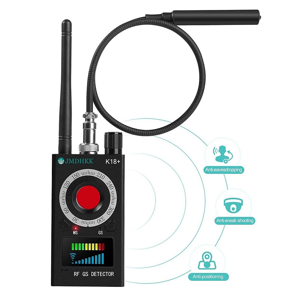 Privatsphäre-Schutz-Detektor, Kamera-Detektor, GPS-Detektor, HF-Signal-Scanner, Gerätedetektor für GPS-Tracker, Hörgerät, Kamera-Detektor Lightinthebox