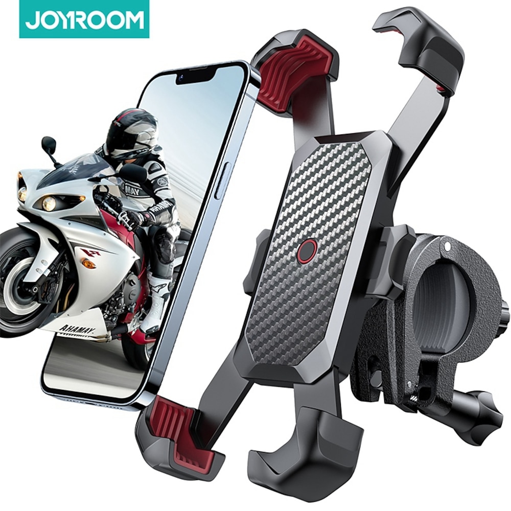 Joyroom Fahrrad Handyhalter 360° Ansicht Universal Fahrrad Handyhalter für 4,7-7 Zoll Handyständer Stoßfeste Halterung GPS Clip Lightinthebox