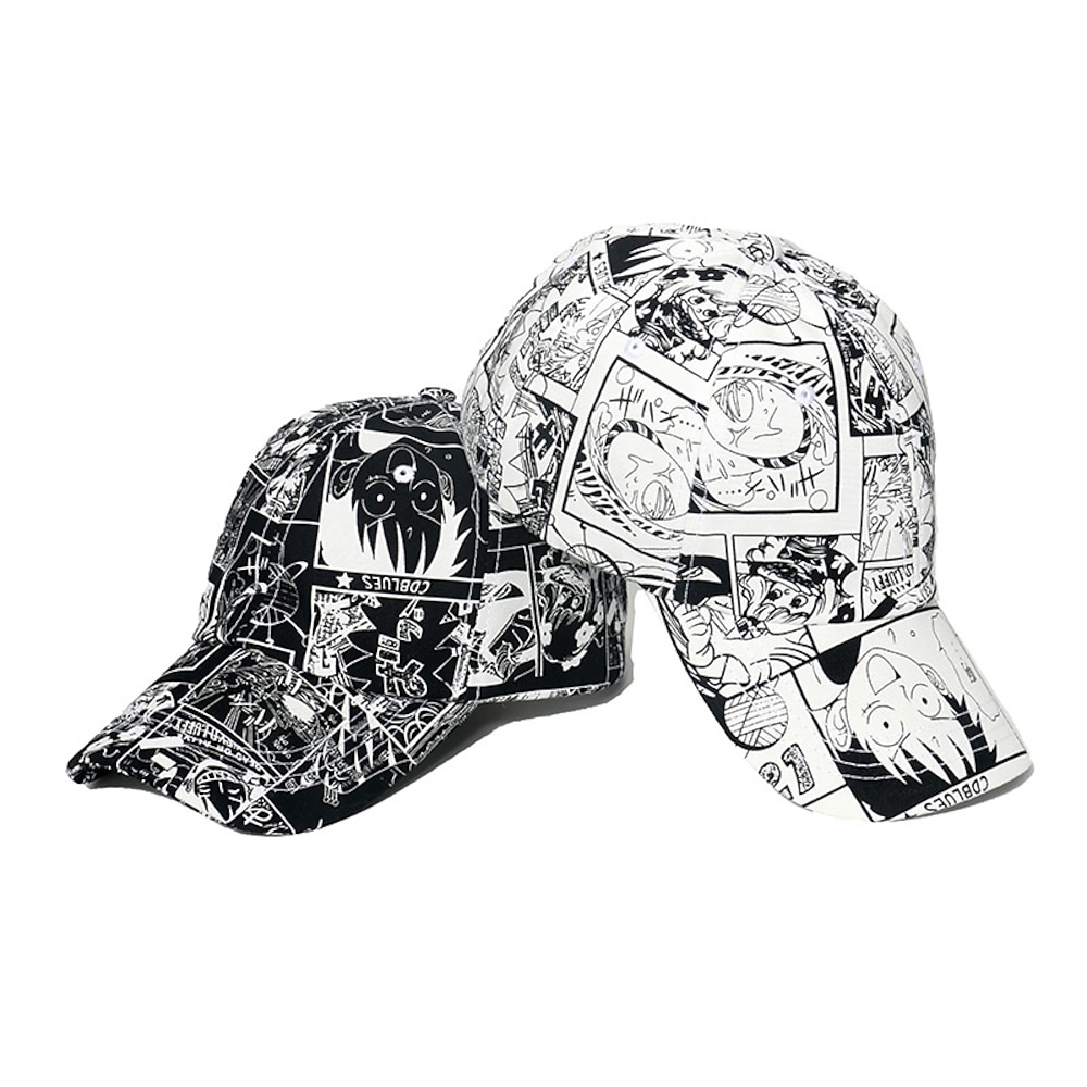 Hut / Mütze Inspiriert von One Piece Affe D. Ruffy Anime Cosplay-Zubehör Hut Polyester Herren Damen Hut Halloweenkostüm Lightinthebox