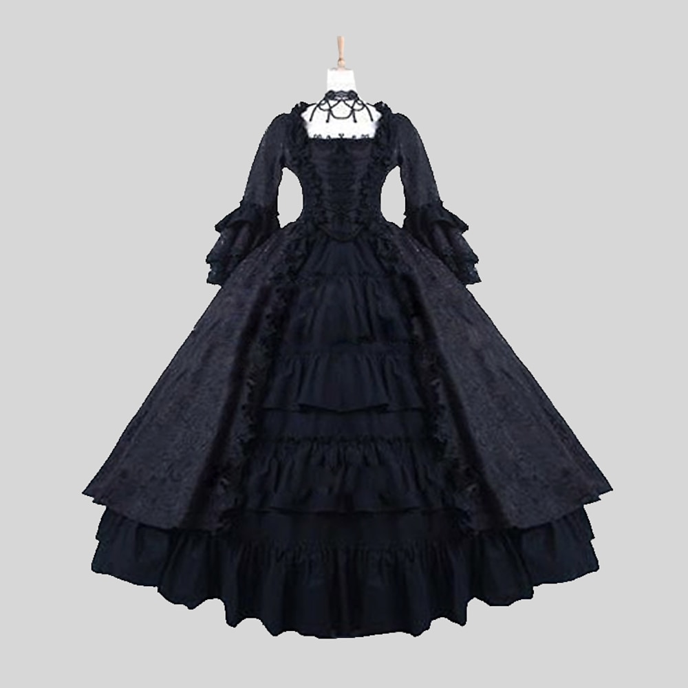 Rokoko Viktorianisch Ballkleid Partykostüm Maskerade Ballkleid Übergrössen Damen Maskerade Karnival Party Halloween Erwachsene Kleid Lightinthebox