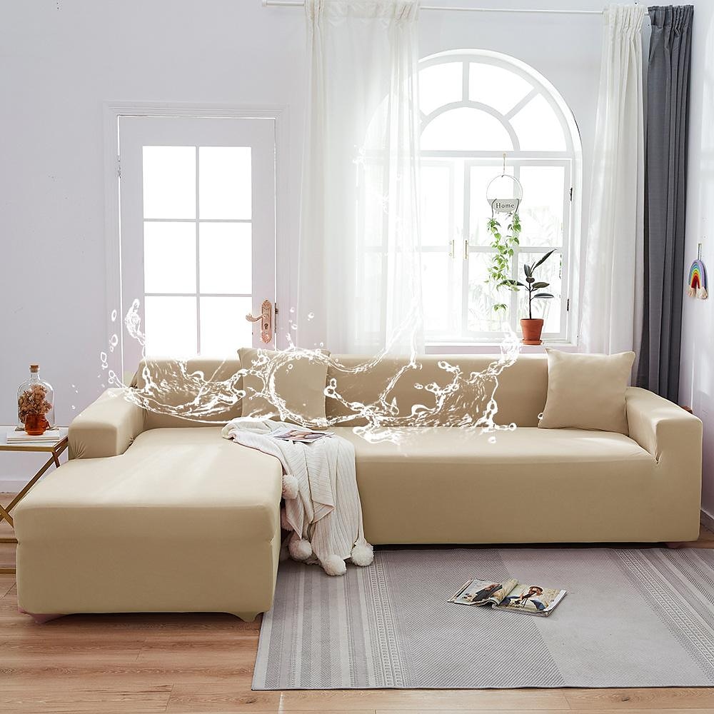 Wasserdichter Sofabezug, Stretch-Schonbezüge, weicher, strapazierfähiger Couchbezug, 1 Stück Spandex-Stoff, waschbarer Möbelschutz, passend für Sessel, Zweiersofa, Sofa, XL-Sofa, Sofa in L-Form Lightinthebox