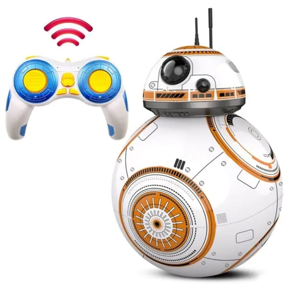 BB-8 Ball RC Roboter BB8 Actionfigur BB 8 Droidenroboter 2,4 g Fernbedienung intelligenter Roboter BB8 Modell Kinderspielzeug Geschenk Lightinthebox