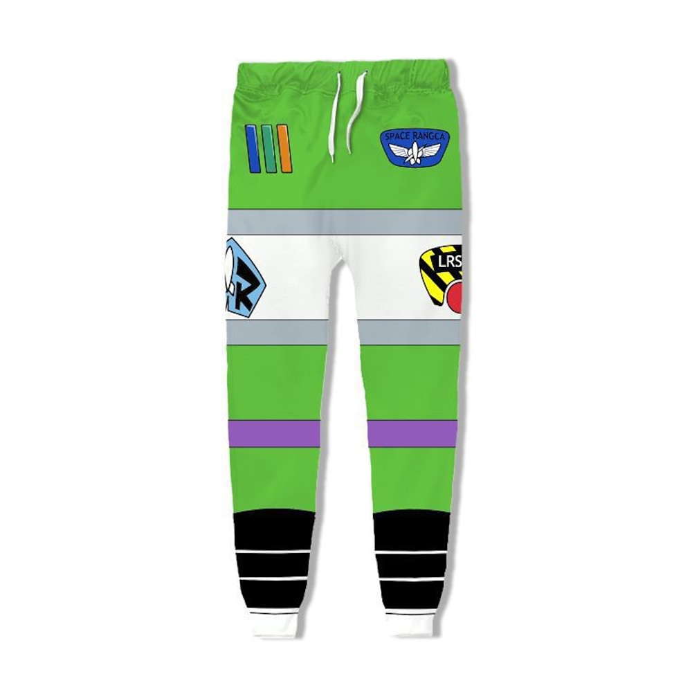 Spielzeuggeschichte Lichtjahr Buzz Lightyear Hosen Zeichentrick Manga Anime 3D Grafik Für Paar Herren Damen Erwachsene 3D-Druck Casual Lightinthebox