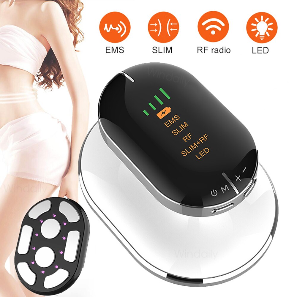 Radiofrequenz-Körper-Schlankheits-Maschine Fatburner Slim Shaping-Gerät LED-Lichttherapie Abnehmen Cellulite-Massagegerät Lightinthebox