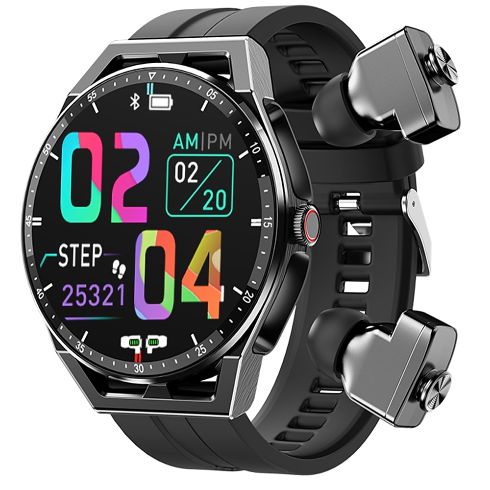 smart watch bt anruferinnerung tws ohrhörer zwei in einem hifi stereo wireless headset music play combo kopfhörer kopfhörer fitness armband Lightinthebox