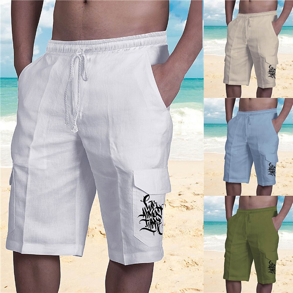 Herren Graphic Shorts Kurze Hosen Sommer-Shorts Baggy Shorts Kurze Hosen Mittlere Taillenlinie Strassenmode Designer Casual Täglich Festtage Kordelzug Elastische Taille Bedruckt Designer Bekleidung Lightinthebox