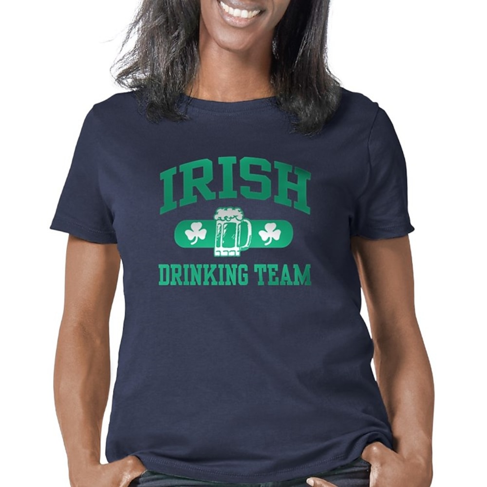 St. Patrick's Day Kleeblatt irisch T-Shirt-Ärmel Anime Klassisch Streetstyle T-shirt Für Paar Herren Damen Erwachsene Heißprägen Casual Lightinthebox