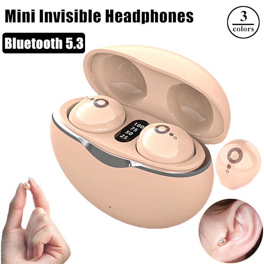 iMosi S800 Drahtlose Ohrhörer TWS-Kopfhörer Im Ohr Bluetooth 5.3 Stereo HIFI Mit Ladebox für Apple Samsung Huawei Xiaomi MI Für den täglichen Einsatz Handy Büro Geschäft Reise Auto Motorrad Lightinthebox