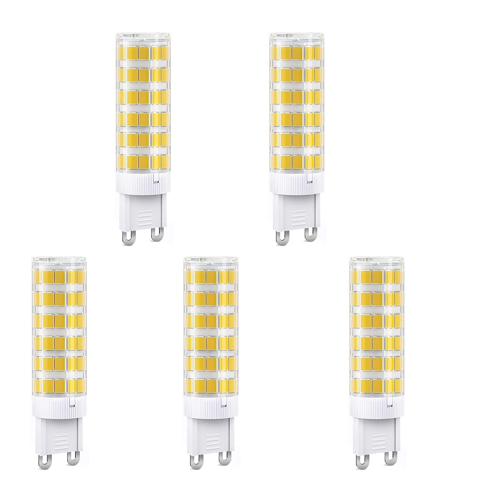 5 Stück E14-LED-Glühbirne, 7 W, G4-LED-Glühbirne, äquivalent zu Halogenlampen, 70 W, E14, kleine Edison-Schraube, Dunstabzugshaubenbirne für die Beleuchtung zu Hause, Kühlschrank, AC 220-240 V Lightinthebox