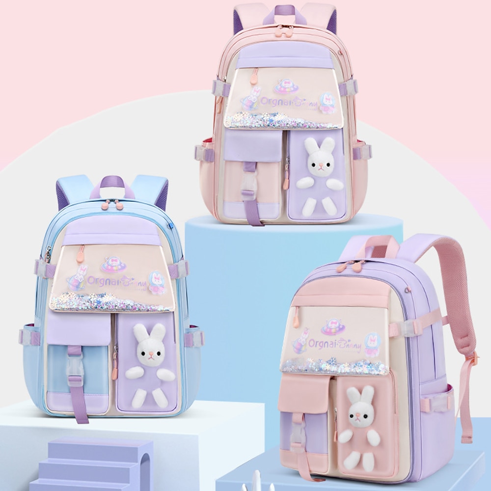Schulrucksäcke Cartoon-Kinderrucksäcke Rucksack für Mädchen große Kapazität Multifunktions-Geschenke für den Schulanfang Lightinthebox