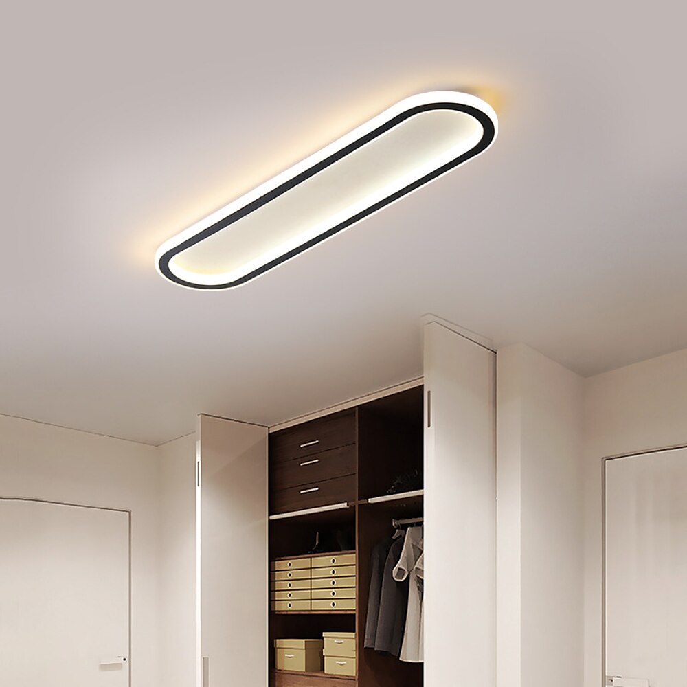 Moderne LED-Deckenleuchte, 15,6-39 Zoll, eingebettete Deckenleuchte, 16-42 Watt, Metall-Pendelleuchte, geeignet für Wohnzimmer, Schlafzimmer, Esszimmer, Büro, Flur, AC 110 V, AC 220 V Lightinthebox