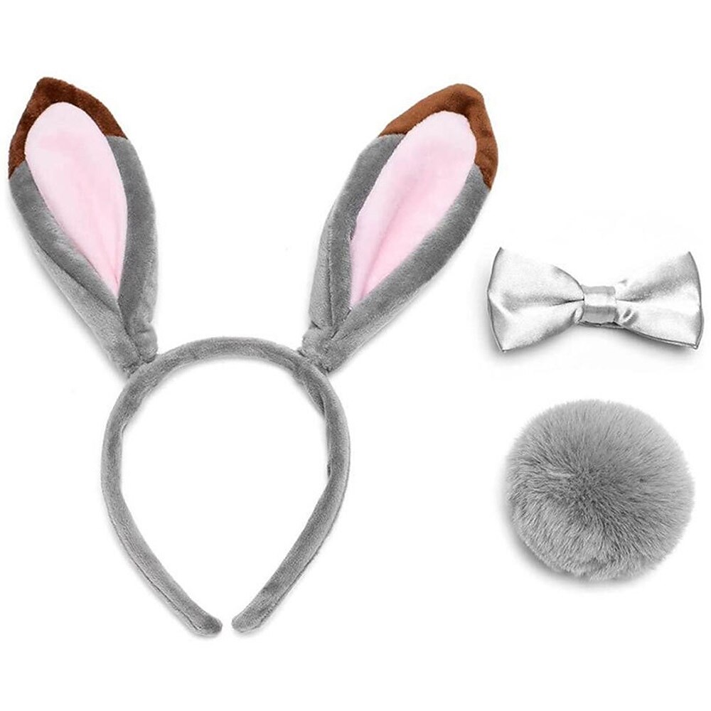 Mad Animal City Judy Kaninchen Plüsch Ohr Haarband Cosplay Self Shot Prop Cartoon Party Stirnband Schmuck Lightinthebox