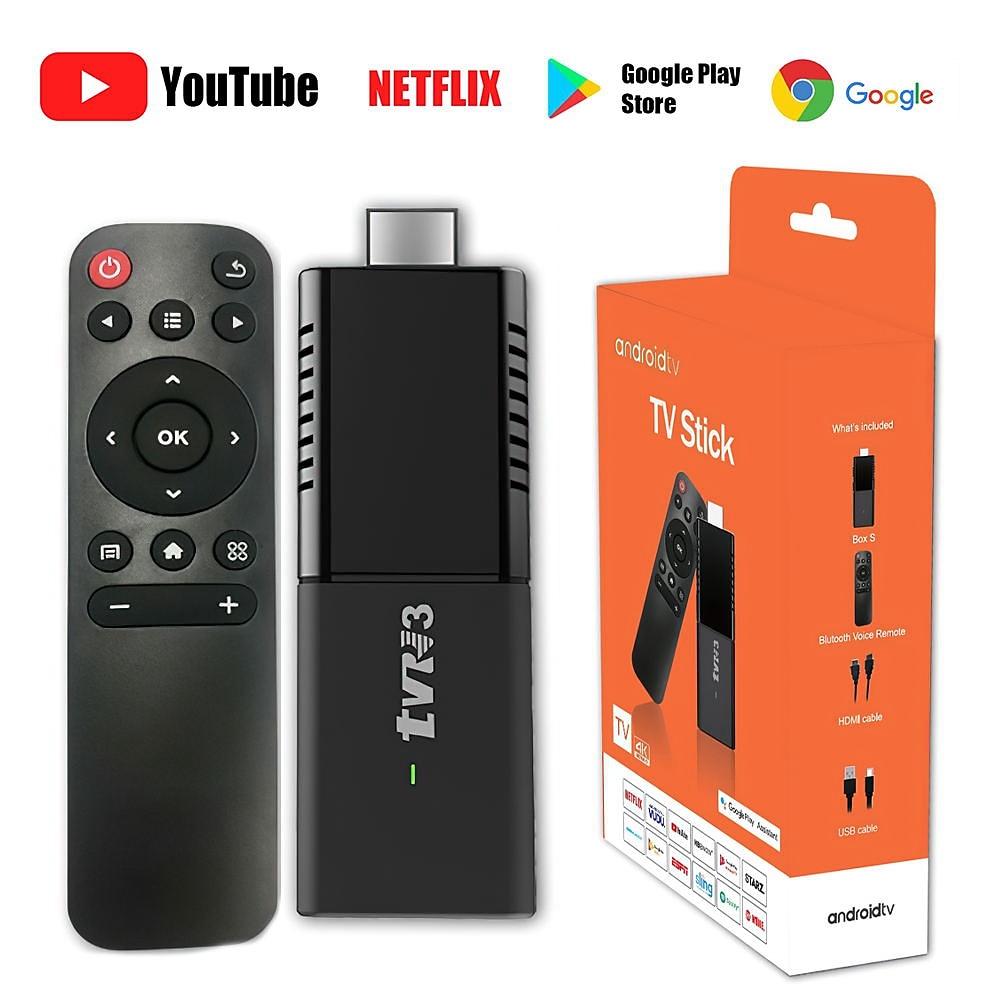 TV-Smart-Stick 1080p 4k Android 10 2GB RAM 8GB ROM WLAN HDMI-kompatibler TV-Bildschirmprojektor Smart-TV-Dongle Lightinthebox