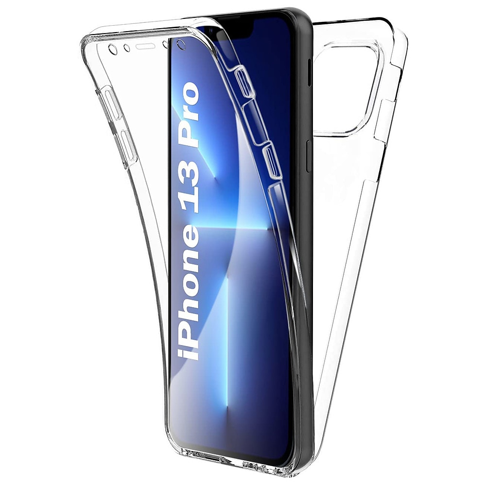 Handy Hülle Handyhüllen Für iPhone 16 iPhone 15 Pro Max Plus iPhone 14 13 12 11 Pro Max Mini SE X XR XS Max 8 7 Plus Kristallklar Klares Sichtfenster Transparent Ganzkörperschutz Beidseitig TPU Lightinthebox