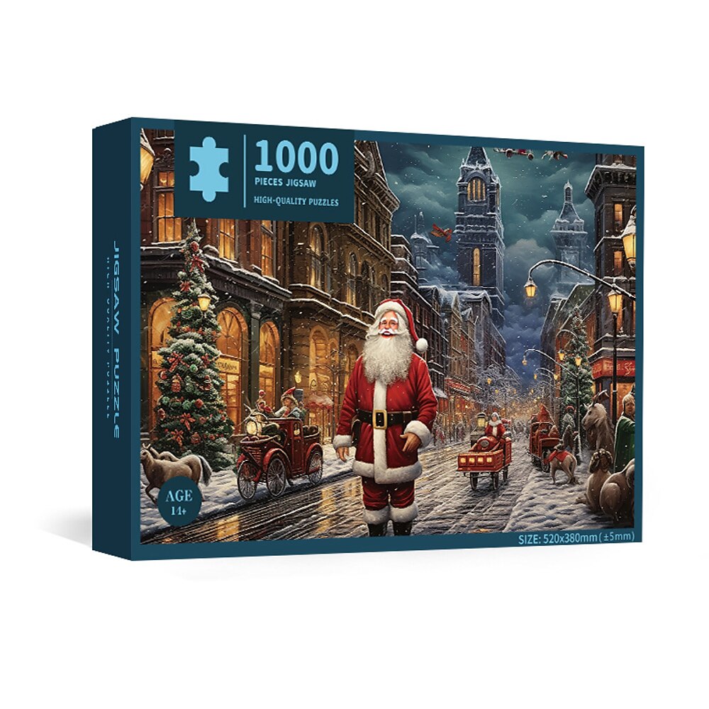 Festival-Countdown-Puzzle - 1000 Teile Puzzle für Erwachsene und Kinder - Adventskalender 2023, Festival-Geschenke, Heimdekoration - Festival-Advent Lightinthebox