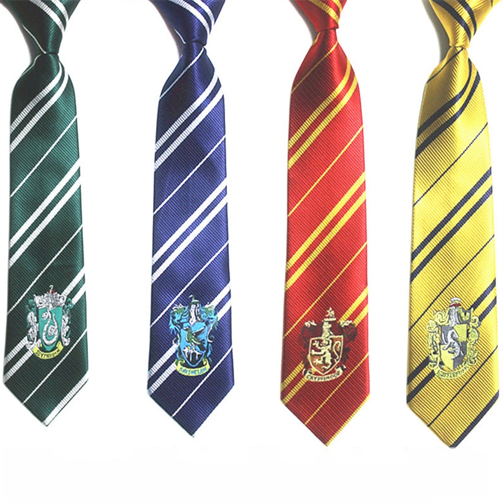 Harry Potter Krawatte Hausabzeichen Krawatte Gryffindor Dora Wenclaw Slytherin Lightinthebox