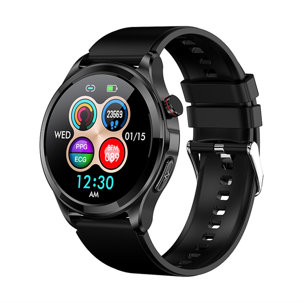 TK22 Smart Sportuhr EKG PPG Herzfrequenz Blutdruckmessgerät HD-Bildschirm Bluetooth Anruf wasserdichte Fitness-Tracker-Uhr Lightinthebox