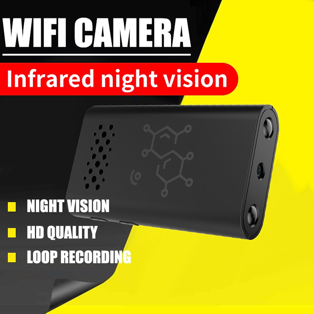 Neu aktualisierte xd hd wifi 1080p mini ip nachtsichtkamera ir-cut sicherheitsvideorecorder Lightinthebox