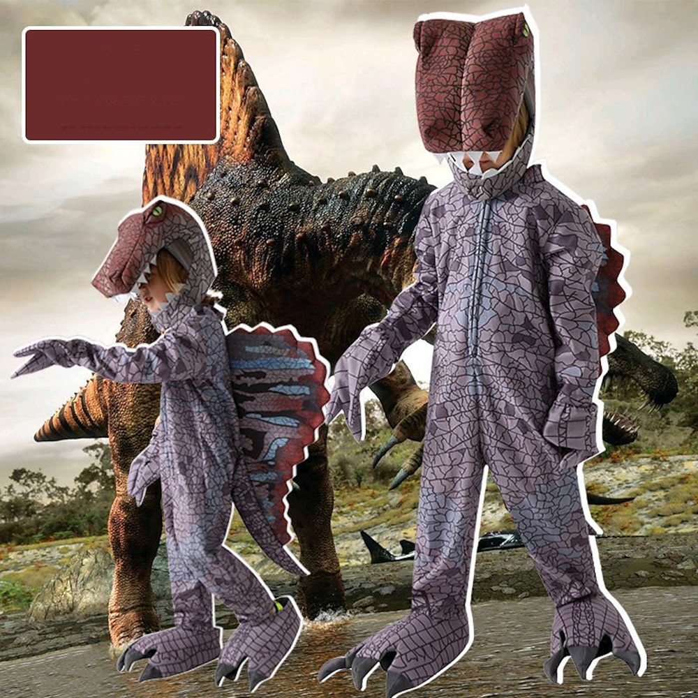 Dinosaurier Faschingskostüme Cosplay Kostüm Maskerade Erwachsene Jungen Mädchen Cosplay Party Maskerade Karneval Maskerade Einfaches Karnevalskostüm Lightinthebox