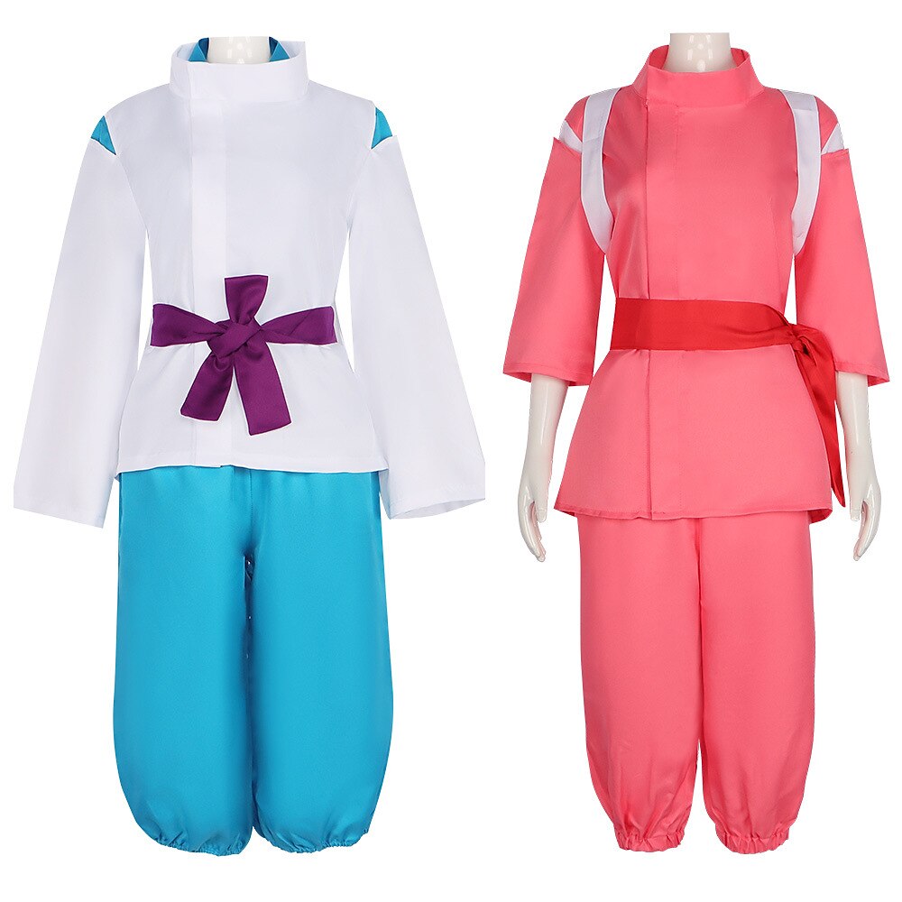 Inspiriert von Chihiros Haku Chihiro Ogino Sen Anime Cosplay Kostüme Japanisch Karneval Cosplay-Anzüge Langarm Kostüm Für Herren Damen Jungen Lightinthebox